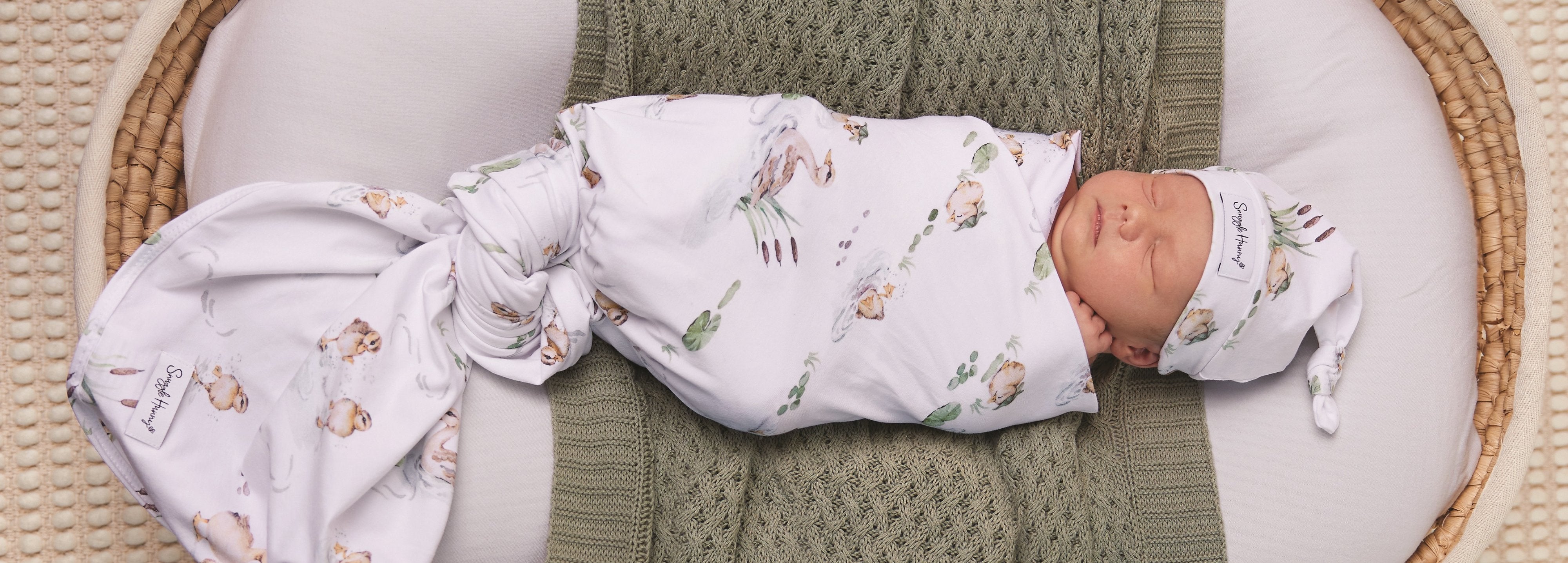 Room to Bloom Swaddles and Wraps collection