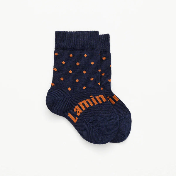 LAMINGTON Merino Wool Baby Crew Socks - Benny