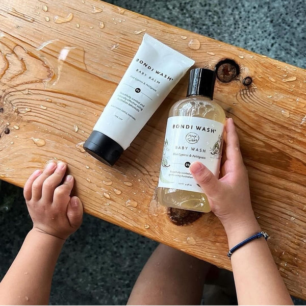 Nourish baby from the outside in with Bondi Wash 🌿 bath
