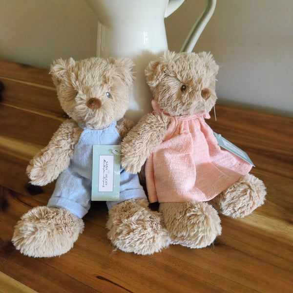 🧸🧸How cute are these? New Baby Honey Bears from @nanahuchy. Pop one into your next gift hamper. They are perfect! 🩵🩷