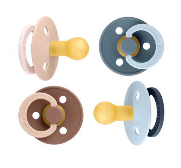 New dummies have arrived!! 🌈 Colour Fusion by @bibs_australia 👶