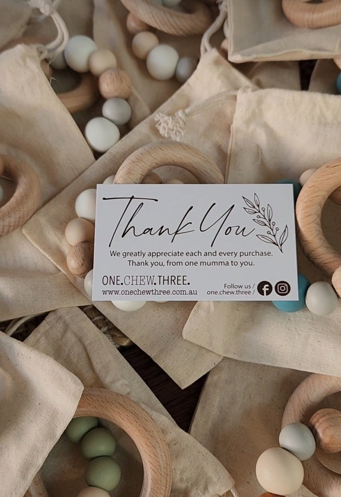 Our glorious one.chew.three teethers are fully stocked again with three gorgeous new colour ways 🌈