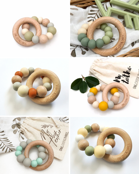 🌈🦷🦷🦷🌈 It's so much FUN choosing a teether for your customised gift hamper  ❤️🩷🧡💛💚💙🩵💜🤎🖤🩶🤍