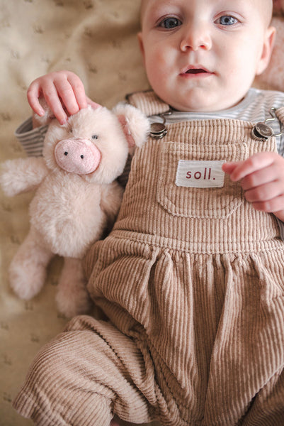 🐷 NEW Poppy the Pig Rattle. This little piggy went to....