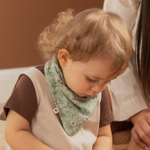 BIBS Bandana x LIBERTY Bib - Capel/Sage