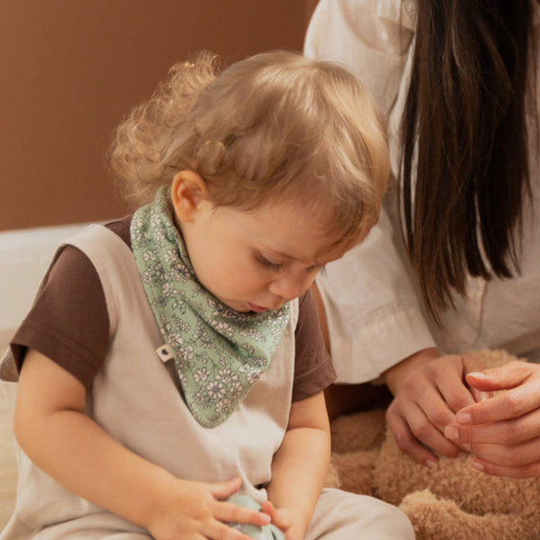 BIBS Bandana x LIBERTY Bib - Capel/Sage