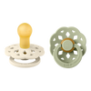 BIBS Boheme Pacifier 2 Pack - Size 1 - Ivory/Sage