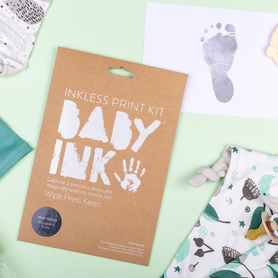 BABYINK Inkless Print Kit - Gorgeous Grey