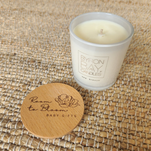 BYRON BAY CANDLES Pure Soy Candle with 100% Pure Essential Oils - Sea Breeze