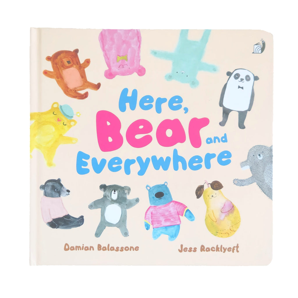 DAMIAN BALASSONE & JESS RACKLYEFT Here, Bear and Everywhere cover