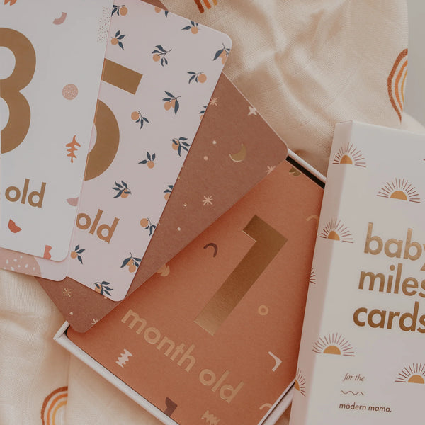 FOX & FALLOW Baby Milestone Cards Boho