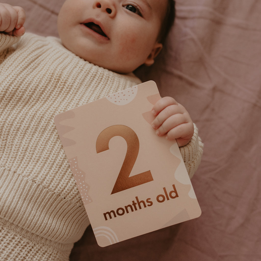 FOX & FALLOW Baby Milestone Cards Boho