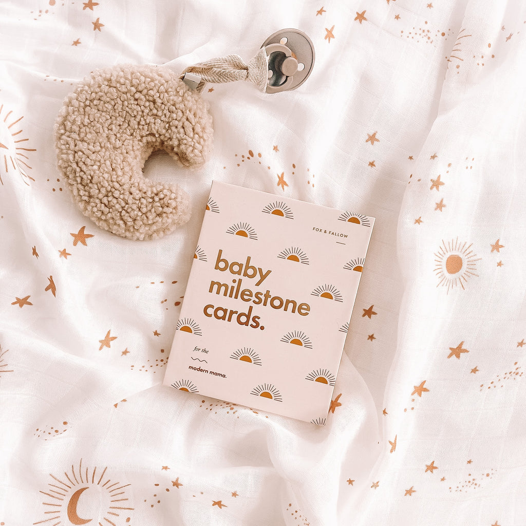 FOX & FALLOW Baby Milestone Cards Boho