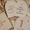FOX & FALLOW Baby Milestone Cards Broderie