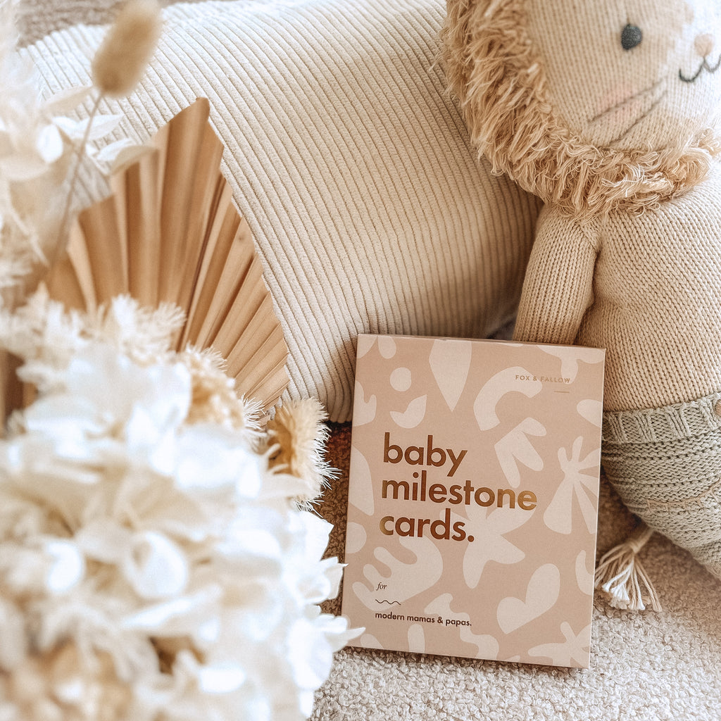 FOX & FALLOW Baby Milestone Cards Helios