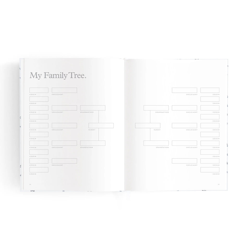 FOX & FALLOW Mini Baby Book Bluebell