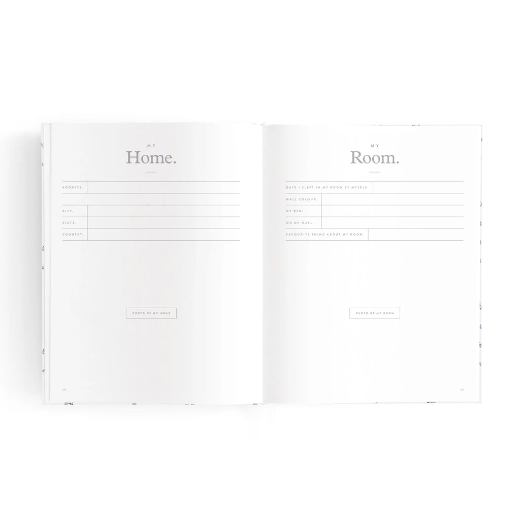 FOX & FALLOW Mini Baby Book Bluebell