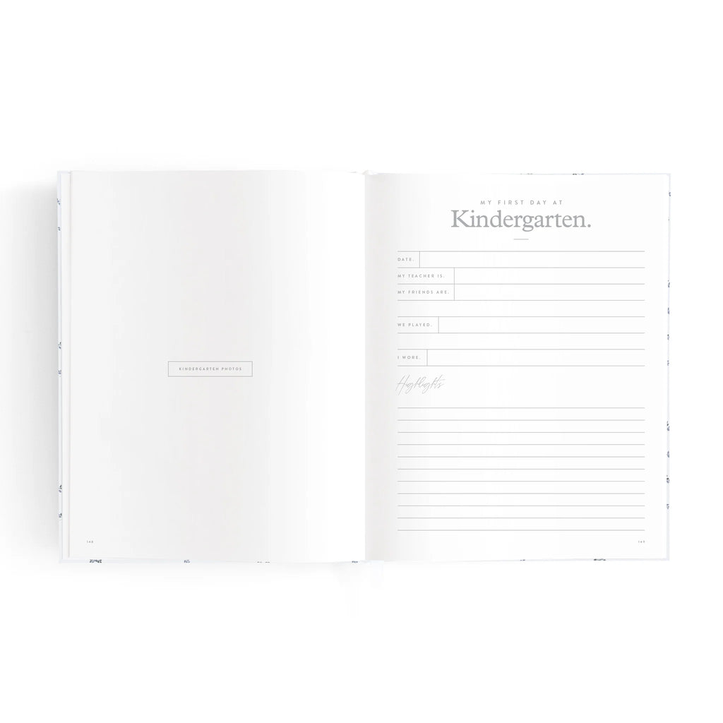 FOX & FALLOW Mini Baby Book Bluebell