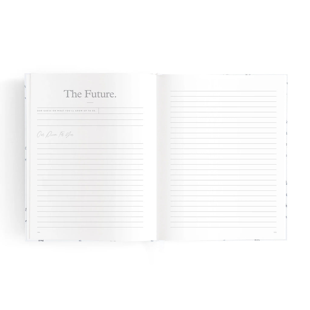 FOX & FALLOW Mini Baby Book Bluebell
