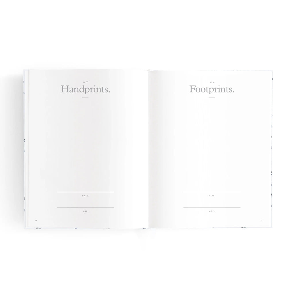 FOX & FALLOW Mini Baby Book Bluebell