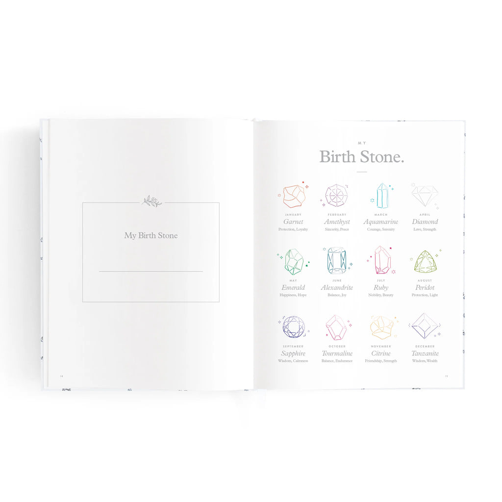 FOX & FALLOW Mini Baby Book Bluebell