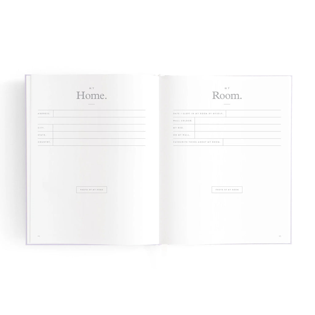 FOX & FALLOW Mini Baby Book Lilac