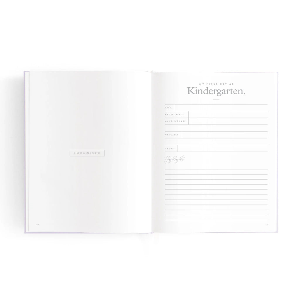 FOX & FALLOW Mini Baby Book Lilac