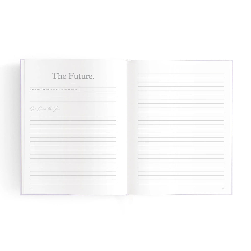 FOX & FALLOW Mini Baby Book Lilac