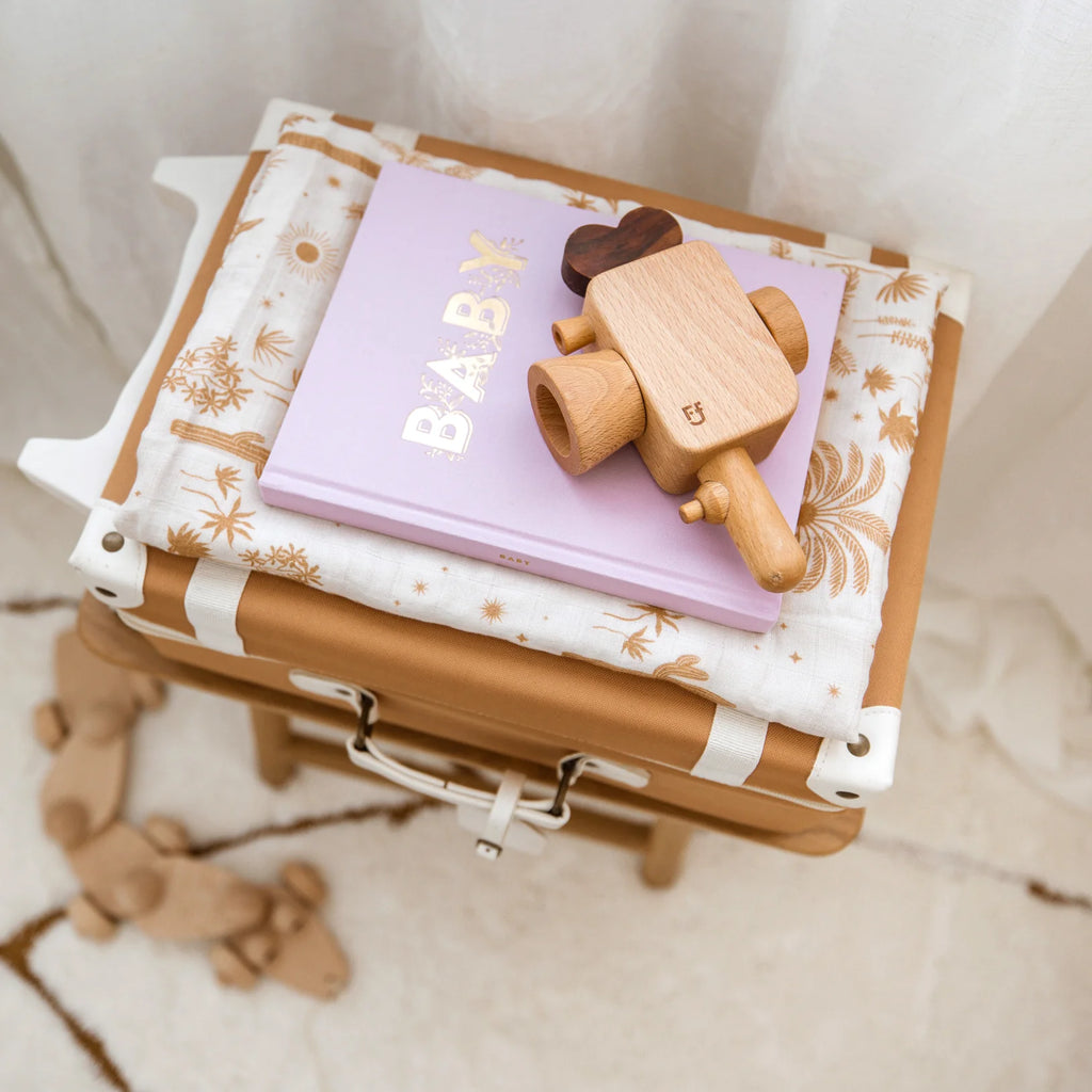 FOX & FALLOW Mini Baby Book Lilac