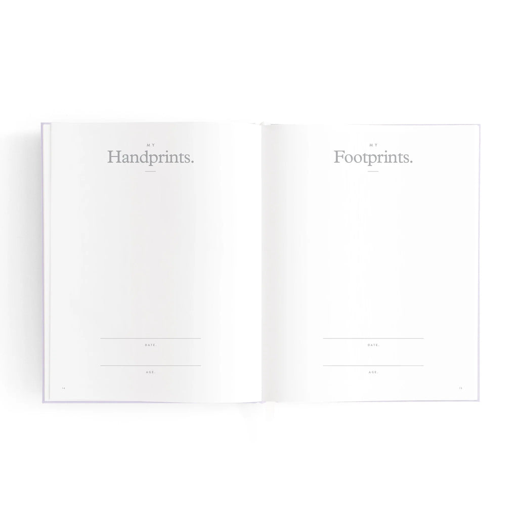 FOX & FALLOW Mini Baby Book Lilac