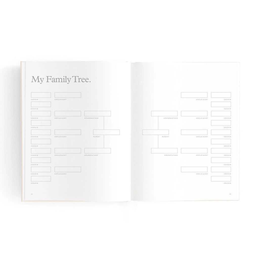 FOX & FALLOW Mini Baby Book Oatmeal