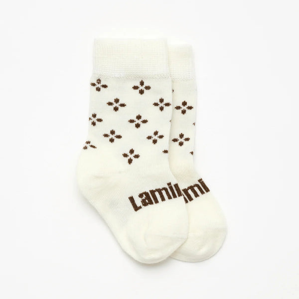 LAMINGTON Merino Wool Baby Crew Socks | Autumn