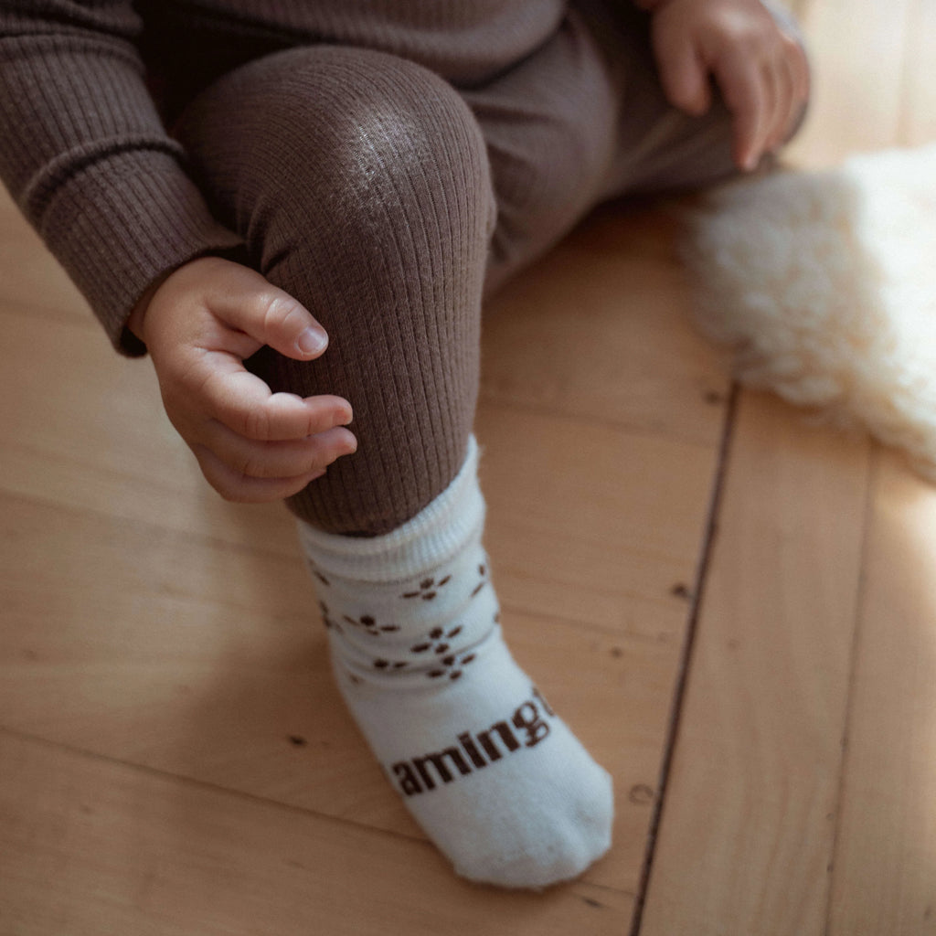 LAMINGTON Merino Wool Baby Crew Socks | Autumn