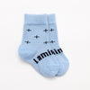 LAMINGTON Merino Wool Baby Crew Socks - Pilot
