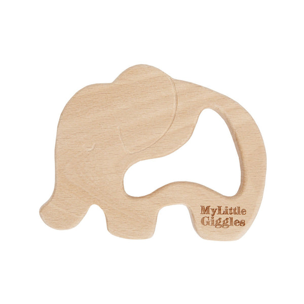 MY LITTLE GIGGLES Elwood Elephant Teether front