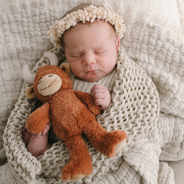 NANA HUCHY Henry the Highland Cow Rattle