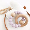 ONE CHEW THREE Teether Rattle - Lilac