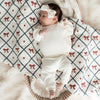 POP YA TOT Organic Muslin Swaddle - Bow Peep