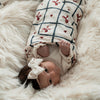 POP YA TOT Organic Muslin Swaddle - Bow Peep