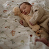 POP YA TOT Organic Muslin Swaddle - Cottage Picnic