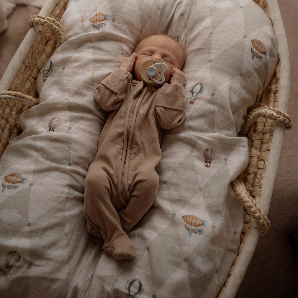 POP YA TOT Organic Muslin Swaddle - Up and Away