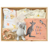 ROOM TO BLOOM Aussie Summer Baby Gift Hamper set with clothing, toy, book and more in a wooden box