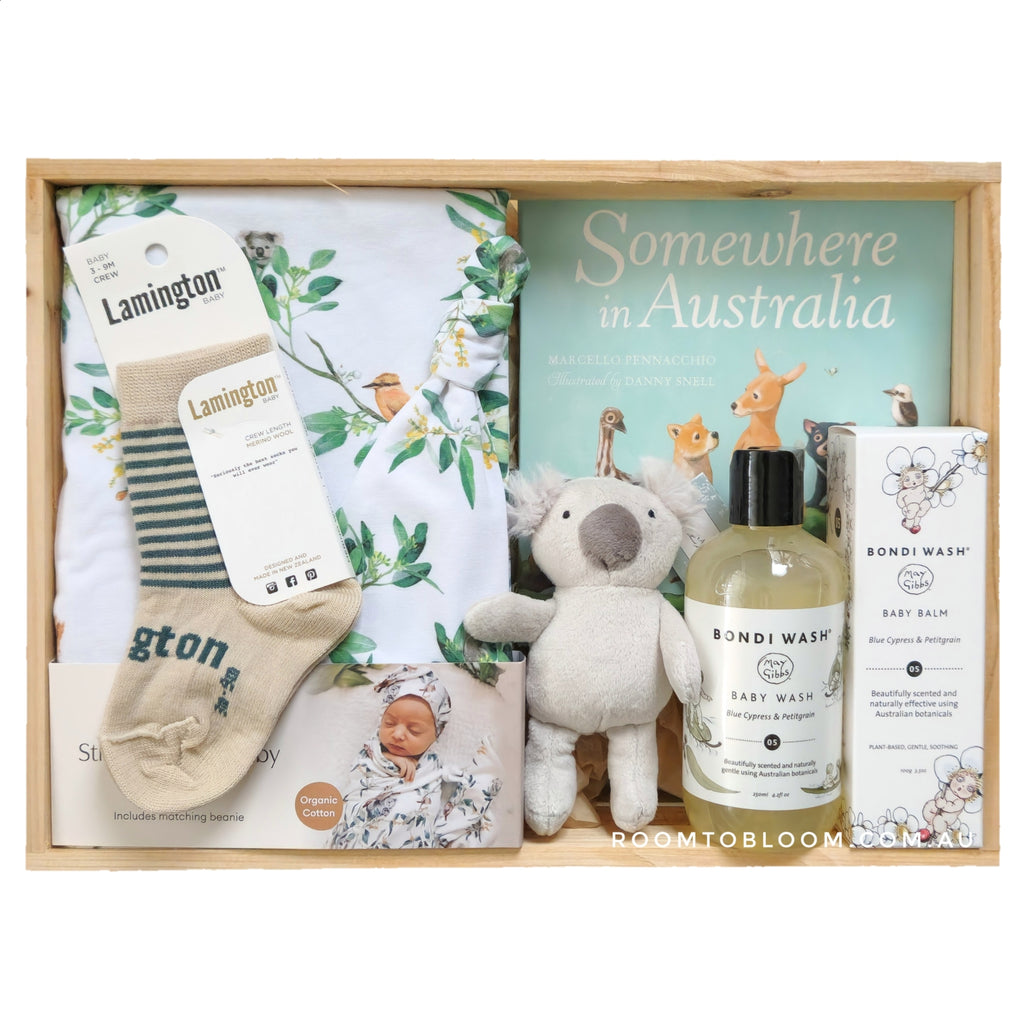 ROOM TO BLOOM Bush Babies Baby Gift Hamper