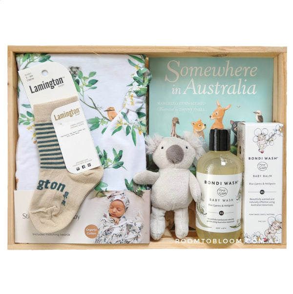 ROOM TO BLOOM Bush Babies Baby Gift Hamper
