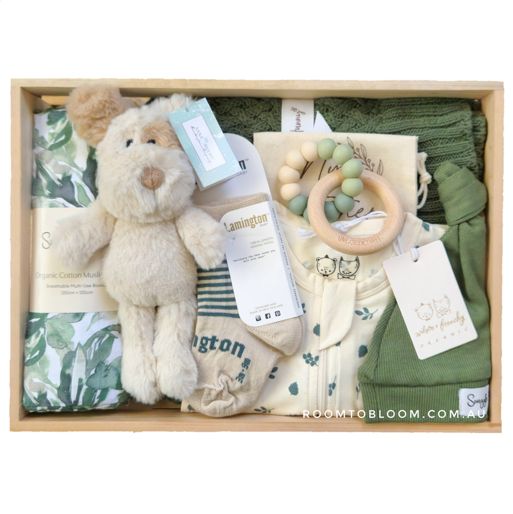 ROOM TO BLOOM Evergreen Baby Gift Hamper
