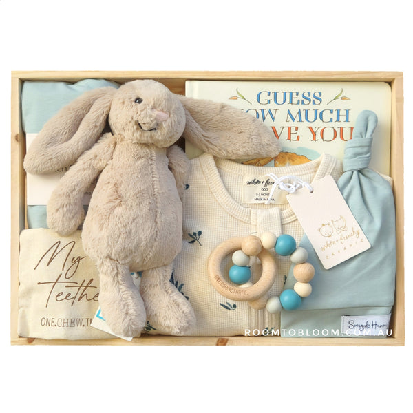ROOM TO BLOOM Olive Leaf Baby Gift Hamper