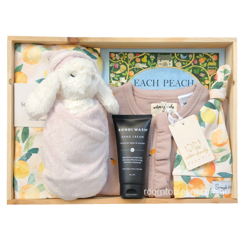 ROOM TO BLOOM Sunny Citrus Baby Gift Hamper