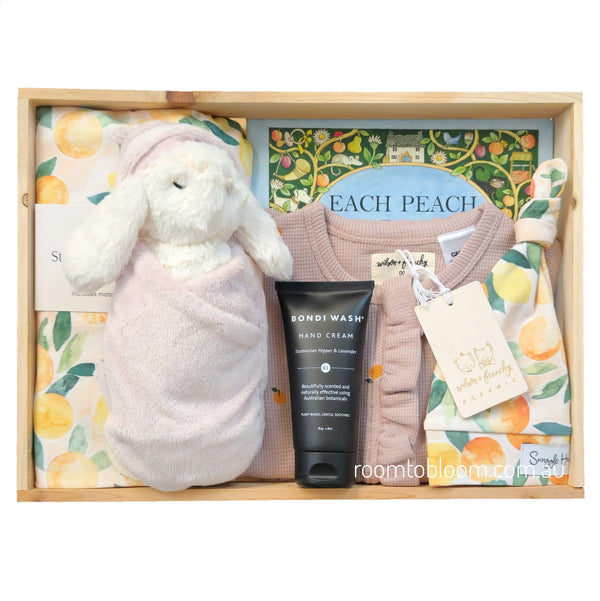 ROOM TO BLOOM Sunny Citrus Baby Gift Hamper