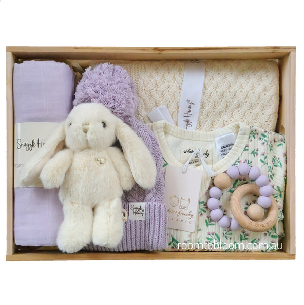 ROOM TO BLOOM Periwinkle Baby Gift Hamper