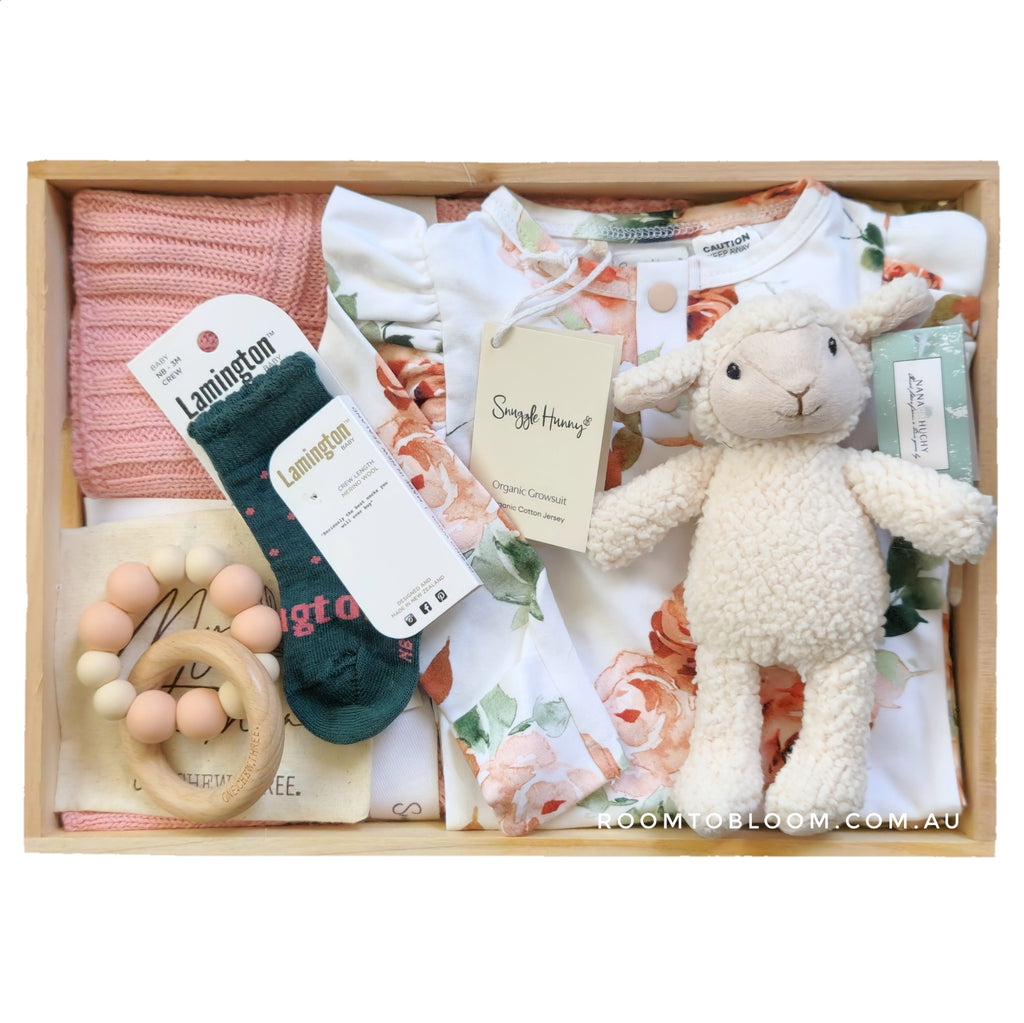 ROOM TO BLOOM Rose Petals Baby Gift Hamper